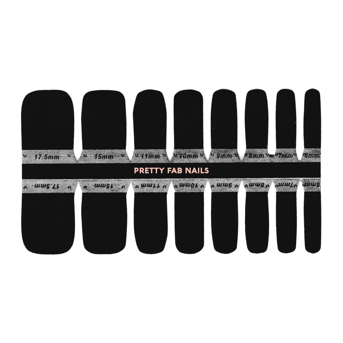 Black Toe Wraps - Pretty Fab Nails