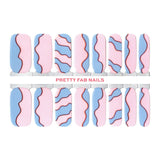 Cotton Candy Swirl - Pretty Fab Nails