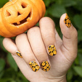 Ghoulish Pumpkin - Pretty Fab Nails