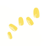 Lemon Zest Gel Nail Polish Wraps - Pretty Fab Nails