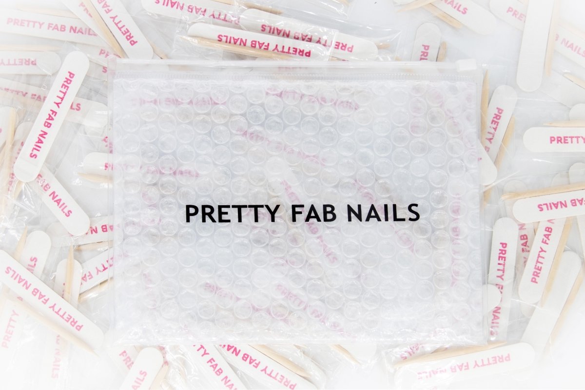 Pretty Fab Nails Exclusive Nail Kit Bubble Pouch - Pretty Fab Nails