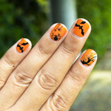 Scarecrow Pumpkin - Pretty Fab Nails
