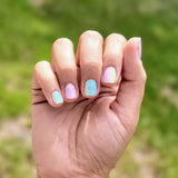Spring Pastel Ombre Nail Wraps - Pretty Fab Nails