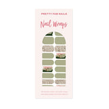 Spring Sage Green Nail Wraps - Pretty Fab Nails